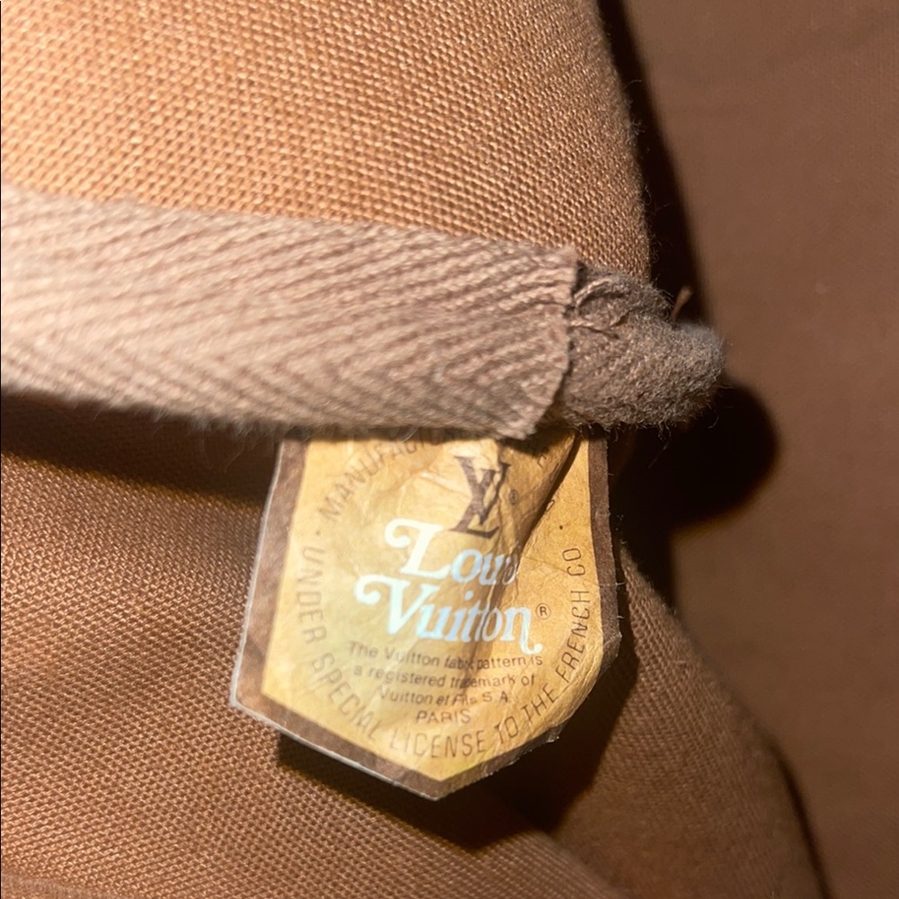 Vintage Louis Vuitton Brown Monogram Keepall 50 - Picture 10 of 11